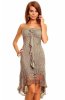 SCOASE DIN STOC - Rochie de zi Lace Brown