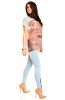 SCOASE DIN STOC - Tricou Ly Pink-Minth