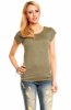 SCOASE DIN STOC - Tricou Rock Angel Kaki