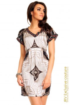 Rochie de zi Cher Grey - Magazin online haine de dama Fashion