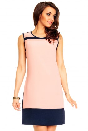 Rochie office Goldy Pink din Colectia de SCOASE DIN STOC