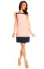 SCOASE DIN STOC - Rochie office Goldy Pink