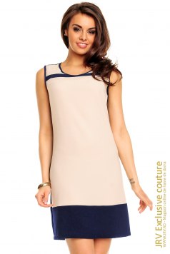 Rochie office Goldy Creme - Magazin online haine de dama Fashion
