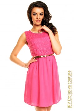 Rochie office Pacy Pink - Magazin online haine de dama Fashion