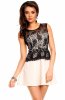 SCOASE DIN STOC - Rochie dantela Fashion Nude