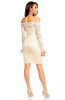 SCOASE DIN STOC - Rochie dantela Caila Creme
