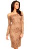 SCOASE DIN STOC - Rochie dantela Caila Brown
