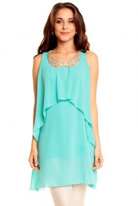Tunica Lunny Turquoise din Colectia de SCOASE DIN STOC