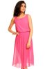 SCOASE DIN STOC - Rochie plisata Dy Pink