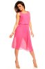 SCOASE DIN STOC - Rochie plisata Dy Pink