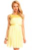 SCOASE DIN STOC - Rochie plisata May Yellow