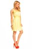 SCOASE DIN STOC - Rochie plisata May Yellow