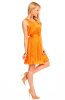 SCOASE DIN STOC - Rochie plisata May Orange