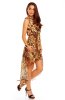SCOASE DIN STOC - Rochie Animal Print Yellow