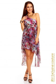Rochie Animal Print Purple - Magazin online haine de dama Fashion