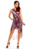 SCOASE DIN STOC - Rochie Animal Print Purple