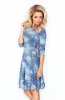 ROCHII OFFICE / DE ZI - Rochie de zi Keely Denim Flowers