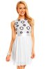 SCOASE DIN STOC - Rochie dantela Hema White