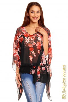 Bluza Flower Black - Magazin online haine de dama Fashion