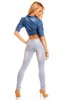 SCOASE DIN STOC - Blugi Juty Light Blue