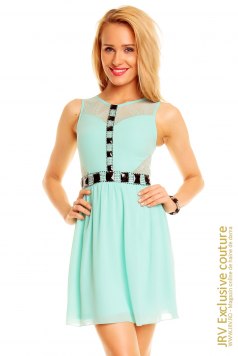 Rochie eleganta Inedit Mint - Magazin online haine de dama Fashion