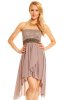 SCOASE DIN STOC - Rochie Dantela Iris Brown