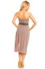 SCOASE DIN STOC - Rochie Dantela Iris Brown