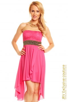 Rochie Dantela Iris Pink - Magazin online haine de dama Fashion