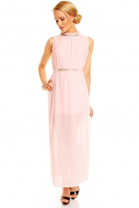 Rochie eleganta Angelique Pink din Colectia de SCOASE DIN STOC