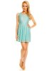 SCOASE DIN STOC - Rochie dantela Nya Turcoaz