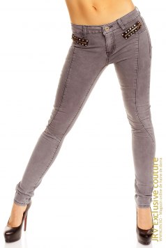 Pantaloni Ragy Grey - Magazin online haine de dama Fashion