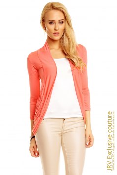 Cardigan-Bolero Salmon - Magazin online haine de dama Fashion