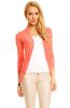 DE VARA - Cardigan-Bolero Salmon