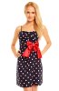 SCOASE DIN STOC - Rochie cu buline May Dark-Blue