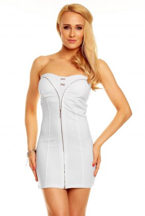 Rochie de zi Sy White din Colectia de SCOASE DIN STOC