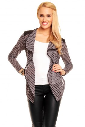 Cardigan Sweet Dark-Grey din Colectia de DE VARA