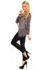 DE VARA - Cardigan Sweet Dark-Grey
