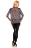DE VARA - Cardigan Sweet Dark-Grey