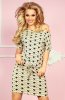 SCOASE DIN STOC - Rochie de zi Heart Beige