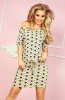 SCOASE DIN STOC - Rochie de zi Heart Beige