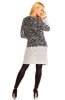 DE VARA - Pulover Zoly Grey-Black