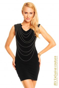 Rochie eleganta Aida Black - Magazin online haine de dama Fashion