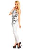 SCOASE DIN STOC - Top Retro Style White