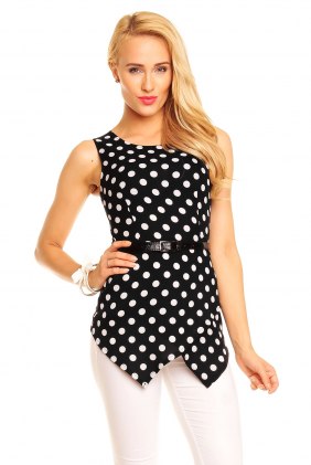 Top Retro Style Black din Colectia de SCOASE DIN STOC