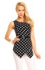 SCOASE DIN STOC - Top Retro Style Black