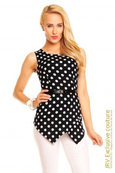 Top Retro Style Black - Magazin online haine de dama Fashion