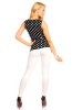SCOASE DIN STOC - Top Retro Style Black