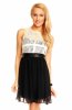 COLECTII TRECUTE - Rochie de club Celeste Black