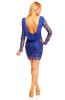 SCOASE DIN STOC - Rochie dantela Miriam Royal Blue