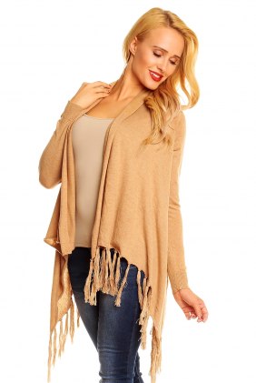 Cardigan Paris Caramel din Colectia de DE VARA